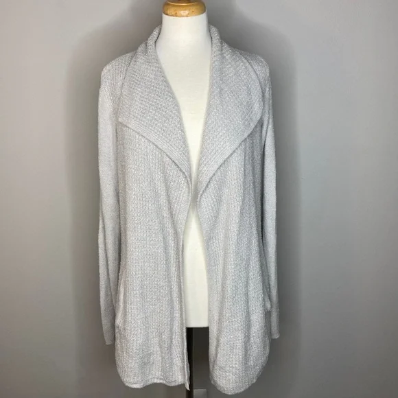 Barefoot Dreams Cozychic Lite Coastal Cardi Ocean - Picture 1 of 5